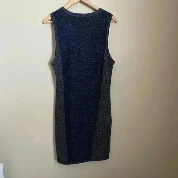 Rag & Bone Metallic Knit Fitted Dress Size Large - Picture 10 of 12